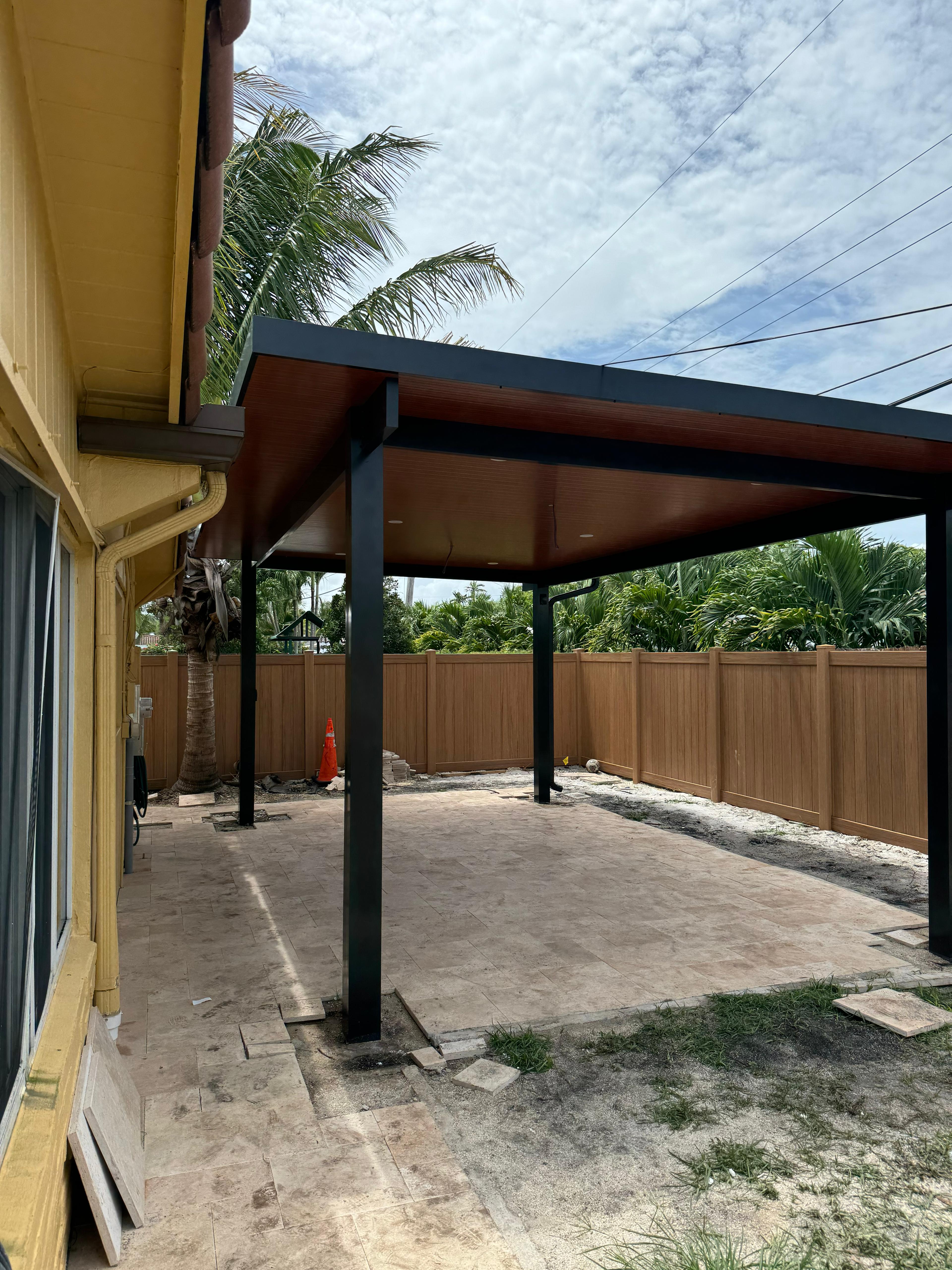 Modern Aluminum Cladding Pergola