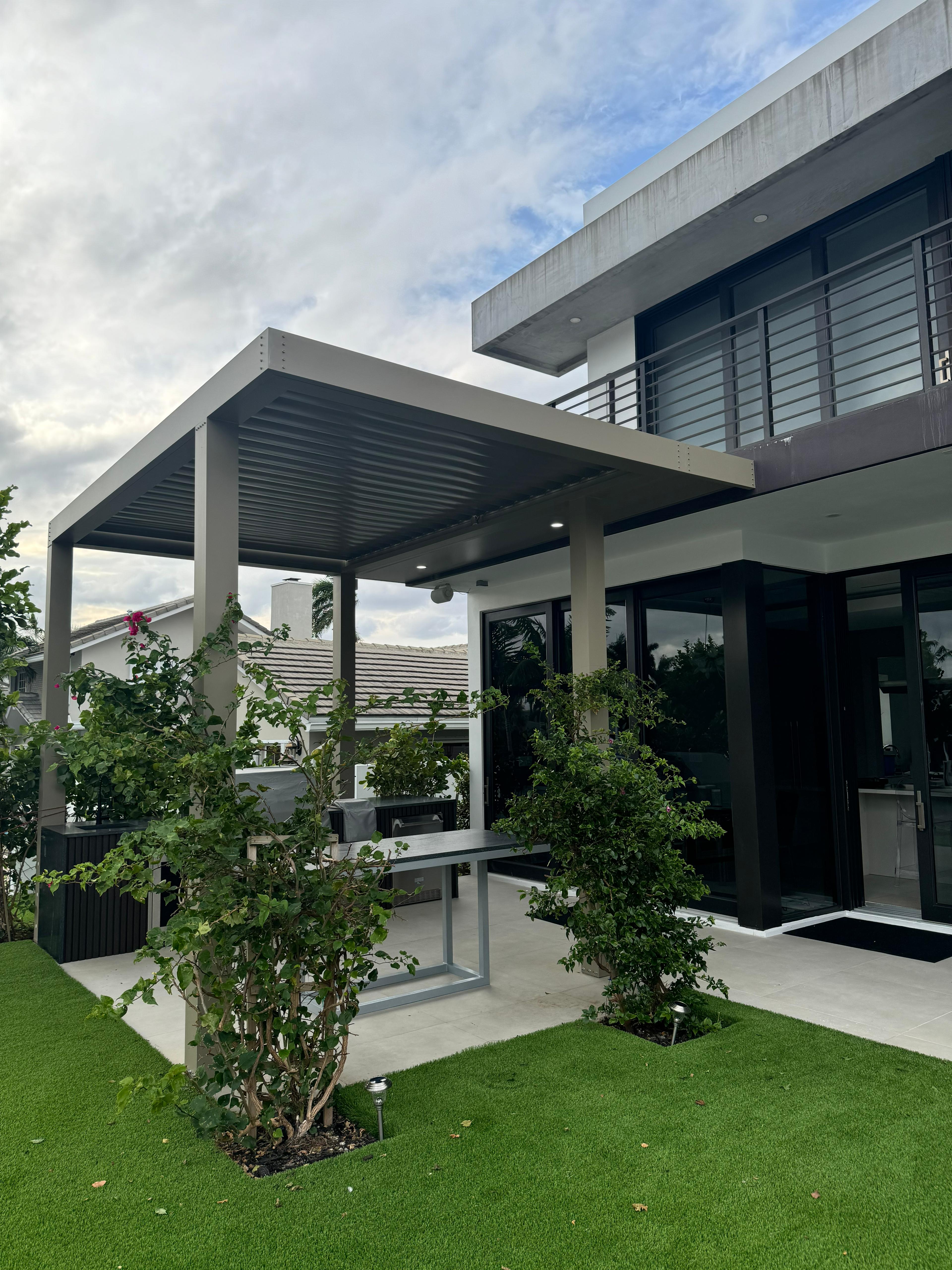 Architectural Lounge Pergola